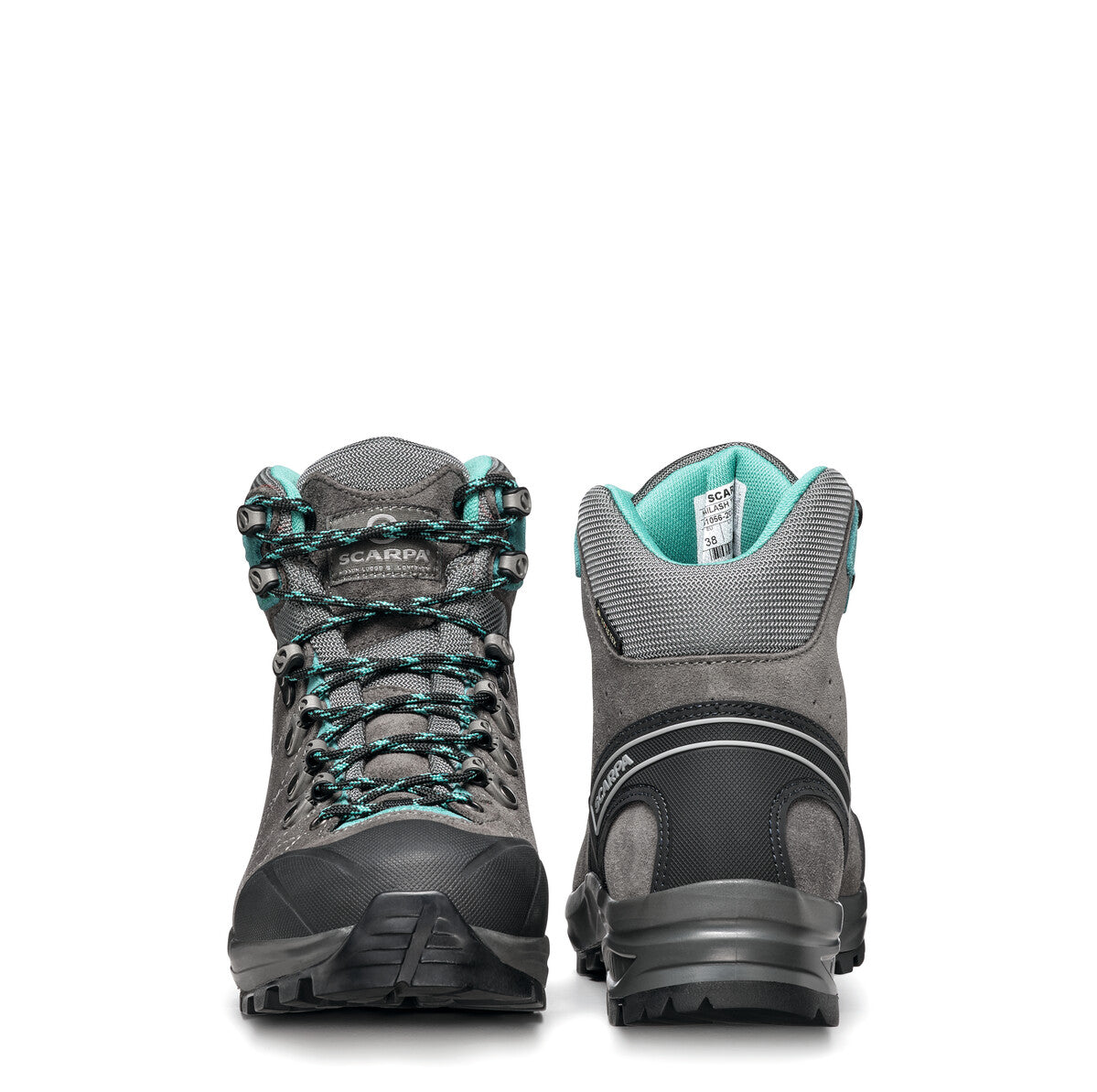 Scarpa Kailash GTX Chaussures de randonnée pour Homme, Shark-Gray-Lake Scarpa Kailash GTX Chaussures de randonnée pour Homme, Shark-Gray-Lake