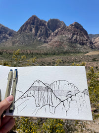 MOUNTAIN T-SHIRT LIMITED EDITION ARTIST SERIES UNISEX