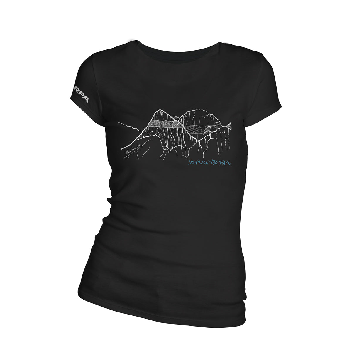 MOUNTAIN T-SHIRT LIMITED EDITION ARTIST SERIES WOMEN'S