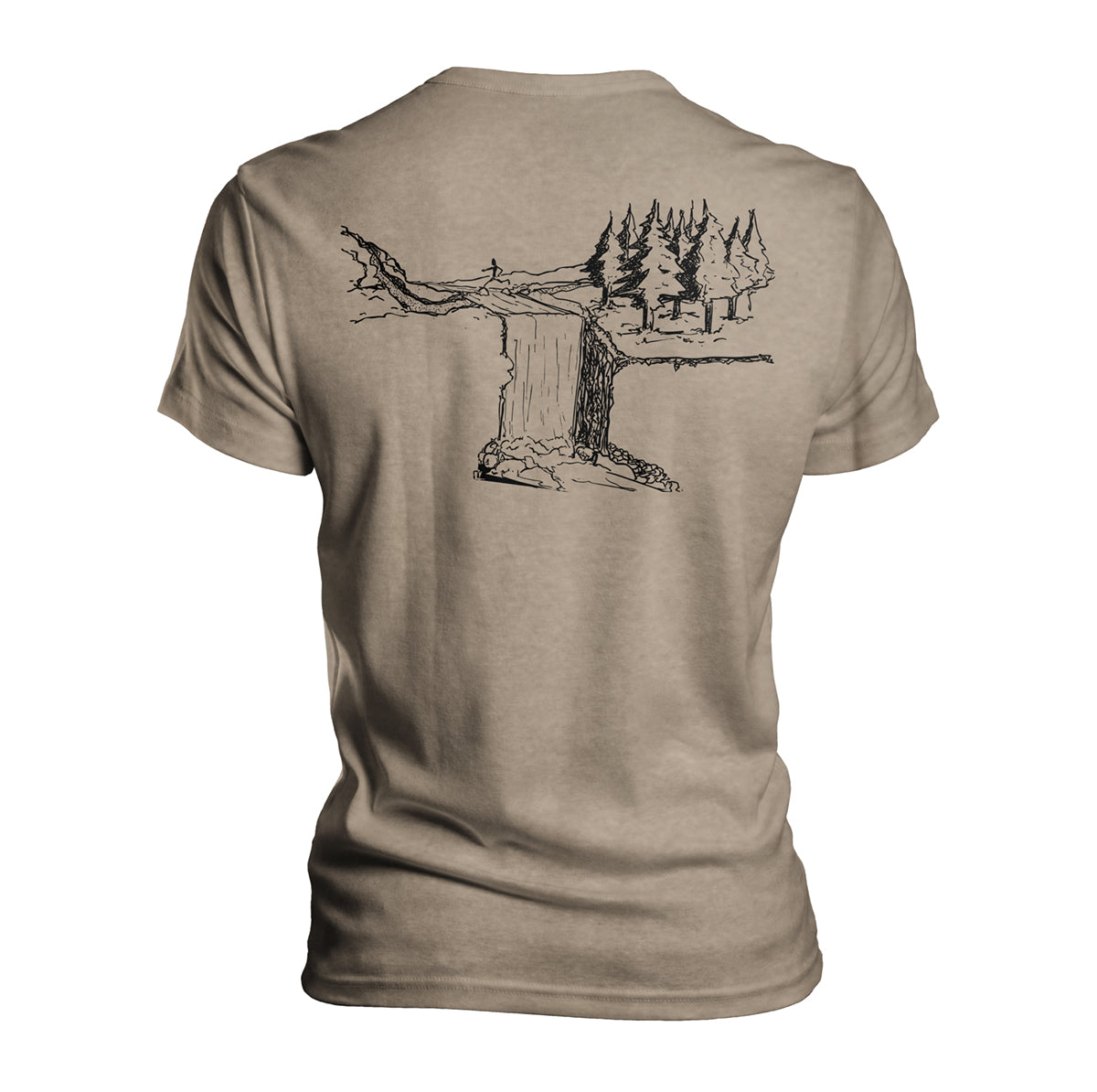 TRAIL RUNNING T-SHIRT LIMITED EDITION ARTIST SERIES UNISEX
