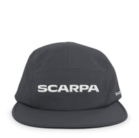 5-PANEL TRAIL HAT BLACK WHITE