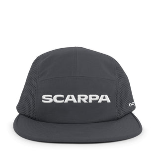 5-PANEL TRAIL HAT BLACK WHITE