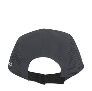 5-PANEL TRAIL HAT BLACK WHITE