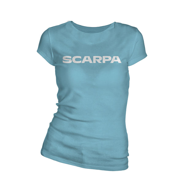 Tシャツ・カットソー KAOS Women Tops RP1MA017 3003 BLU BLUE Ocean_Navy_Tee_Front_W_Shadow_