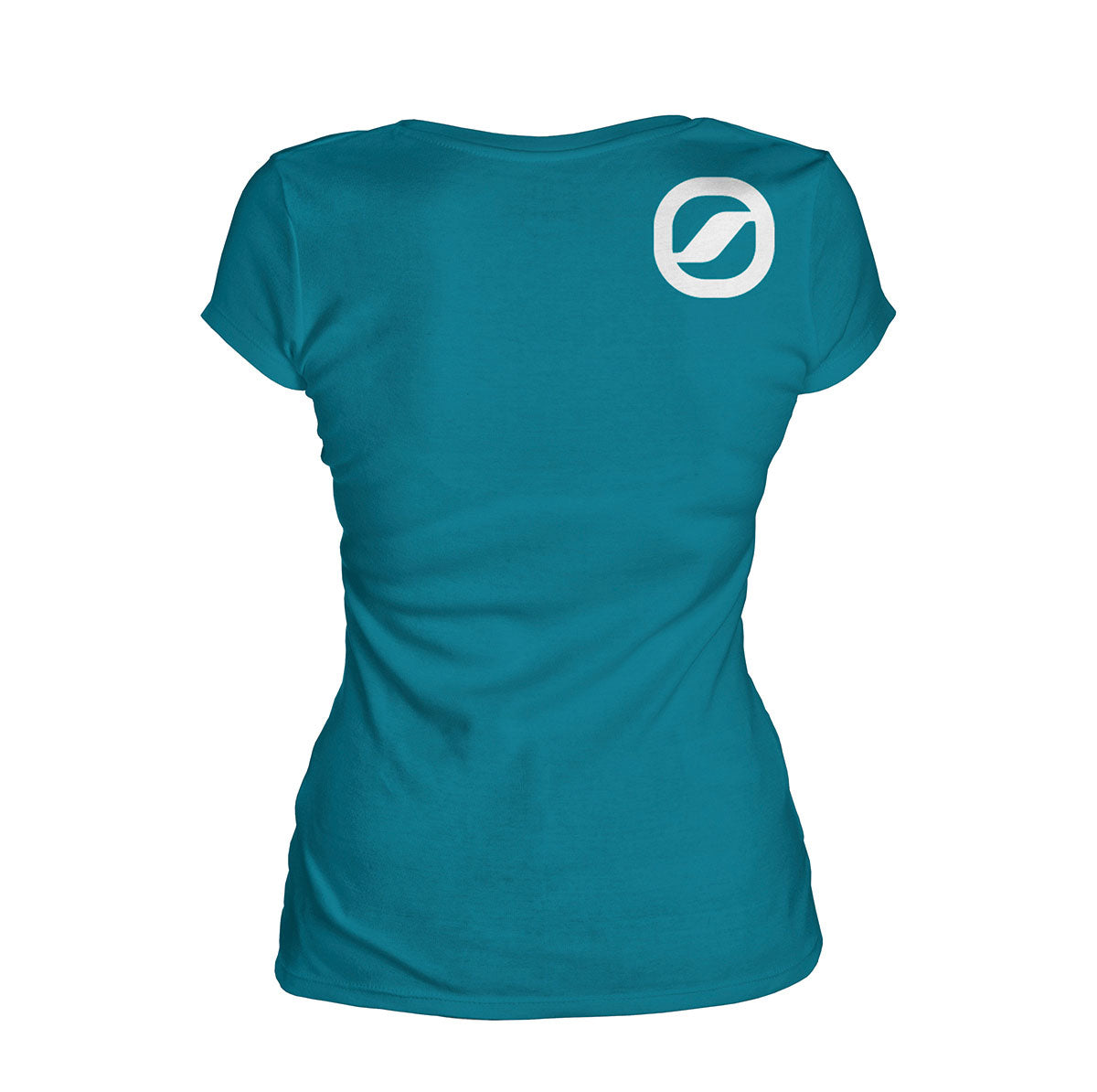 T-shirt Donna Life Is Good Spring Tree-Scape - Canotta Blu Senza Maniche In Puro Cotone, Nuova Con Etichetta - Foto 2